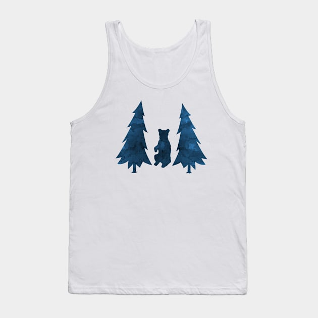 Bear Tank Top by TheJollyMarten